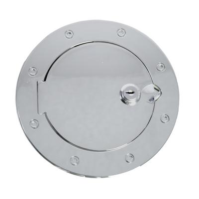 Rugged Ridge Locking Fuel Hatch Cover (Polished Stainless Steel) - 11134.03